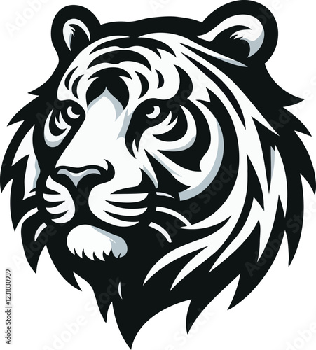 Wallpaper Mural Tiger Hade Logo Design Torontodigital.ca
