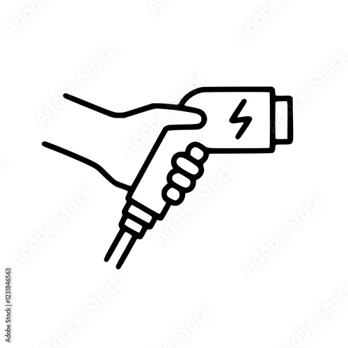 Electric refueling plug