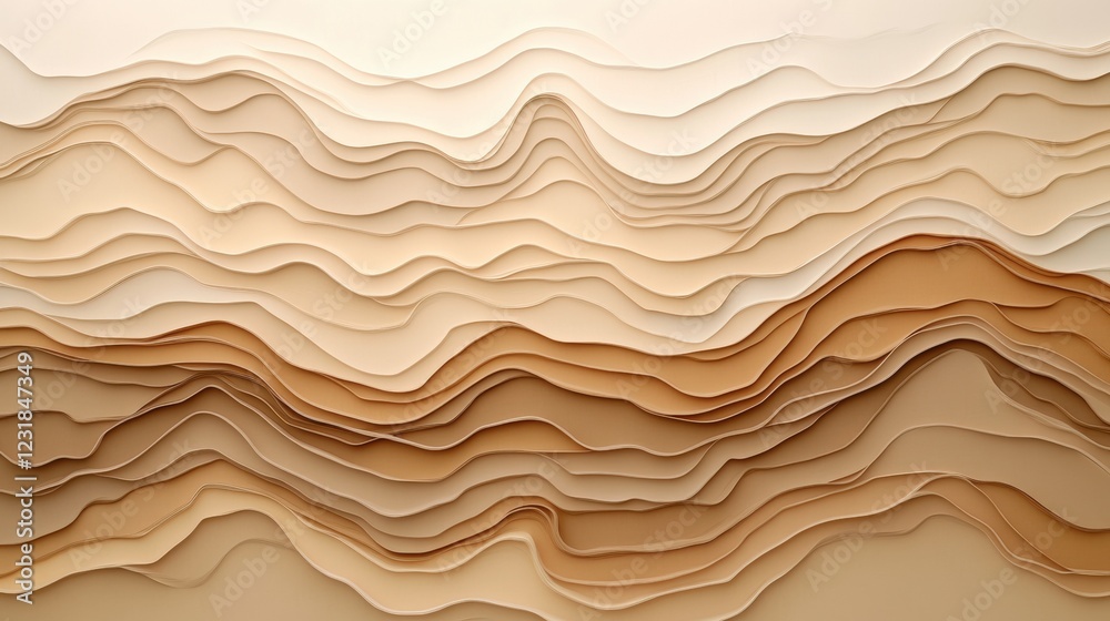Creating Layered Paper Textures in Mocha Mousse Tones Art Studio Digital Art Creative Space Close-Up Abstract Design Creating Layered Paper Textures in Mocha Mousse Tones Art Studio Digital Art Creative Space Close-Up Abstract Design