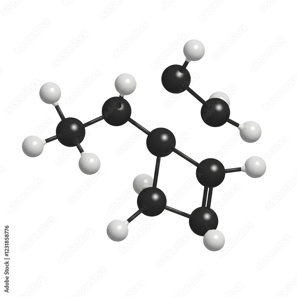 Three Dimensional Molecular Structure Representation Highlightin Three Dimensional Molecular Structure Representation Highlightin