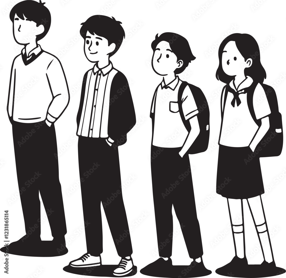 Isolated black students icon Vector, black students Silhouette,black students icon set, black students for logo,color black students Vector illustration, Vector Graphic, EPS 10 , clip art work Isolated black students icon Vector, black students Silhouette,black students icon set, black students for logo,color black students Vector illustration, Vector Graphic, EPS 10 , clip art work