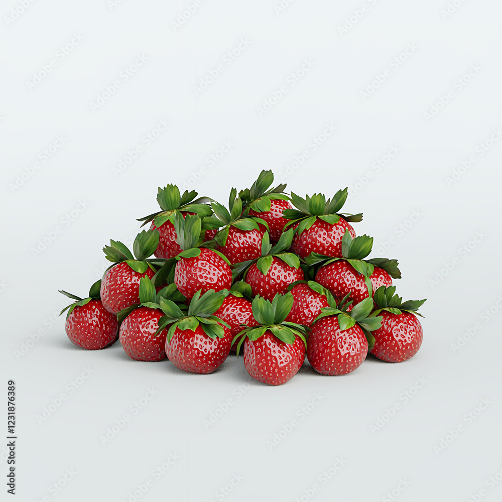 Fresh strawberries, a vibrant pile of juicy red berries. Fresh strawberries, a vibrant pile of juicy red berries.
