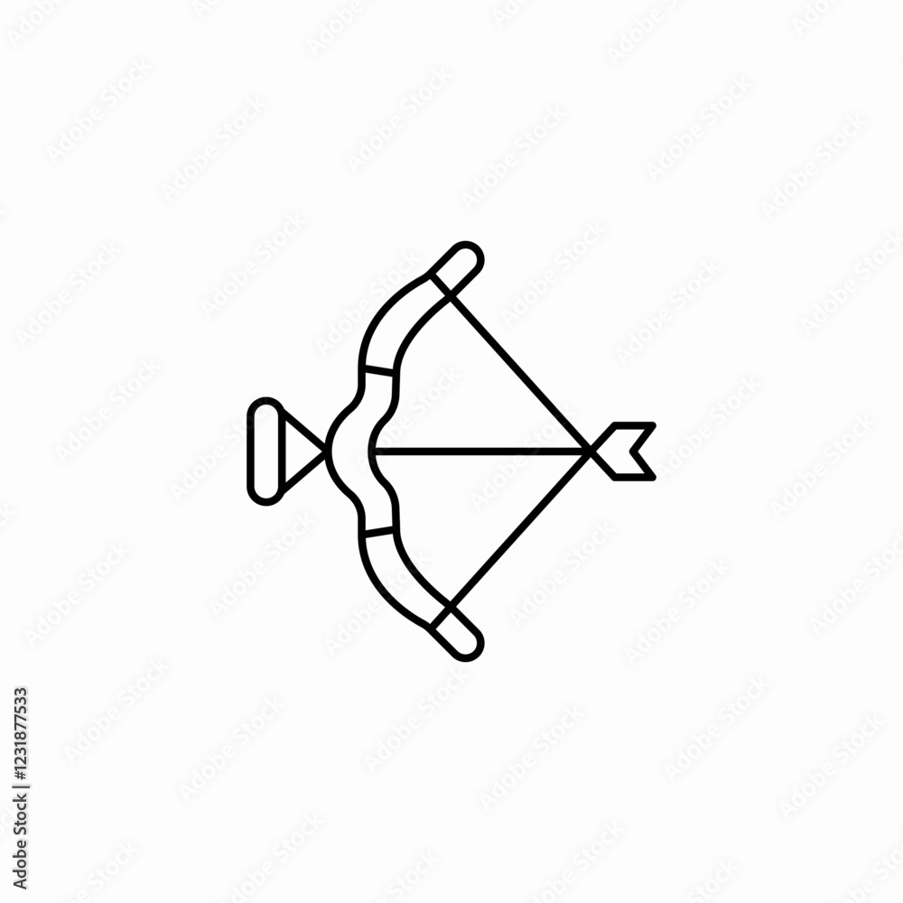 arrow toy icon sign vector