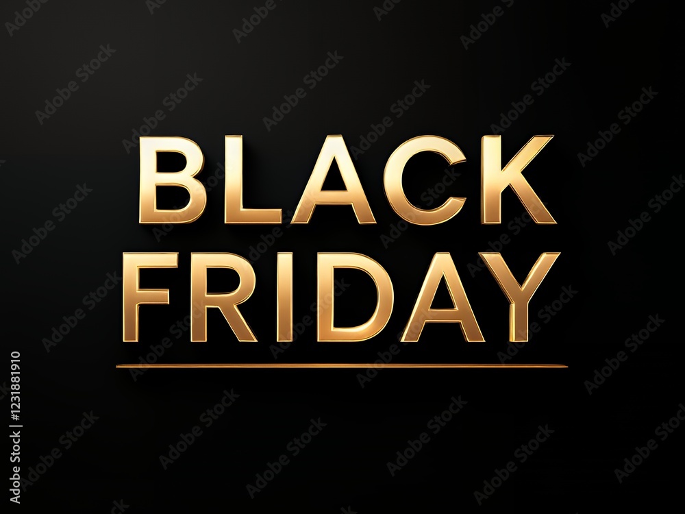 Black friday sale inscription gold letters on design for advertising, banners, leaflets and flyers. Black friday sale inscription gold letters on design for advertising, banners, leaflets and flyers.