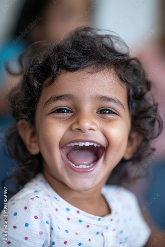 A happy child with a bright smile, suitable for family or kid-related content A happy child with a bright smile, suitable for family or kid-related content