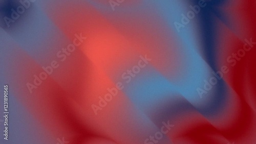 Abstract gradient design featuring soft red and blue hues, creating a calming visual effect.