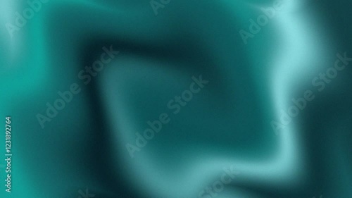 Abstract teal and black gradient with soft shapes, creating a smooth, calming visual effect.