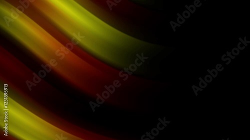 Abstract wavy lines in vibrant colors creating a dynamic visual effect.