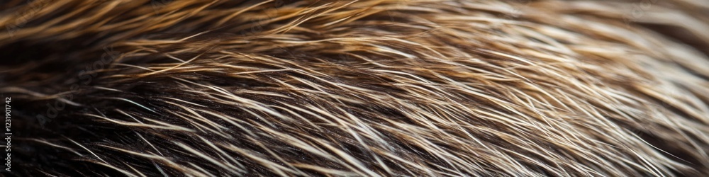 A close-up shot of a furry animal's soft and fluffy fur, perfect for wildlife or pet-related projects A close-up shot of a furry animal's soft and fluffy fur, perfect for wildlife or pet-related projects