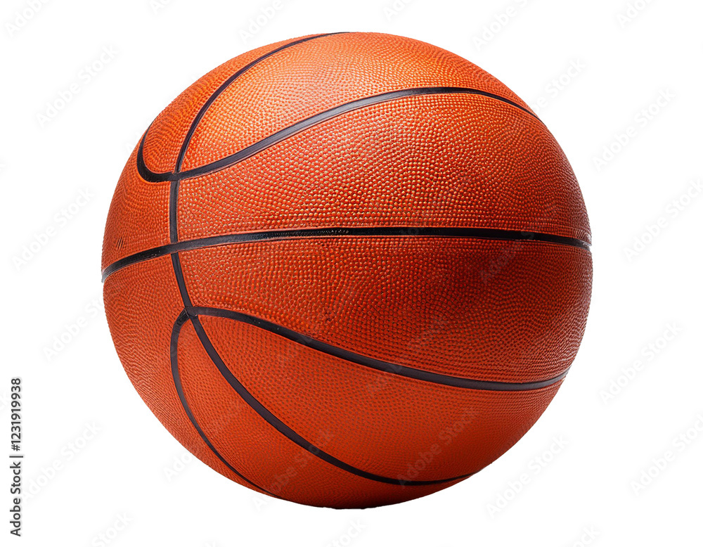 Basketball isolated on white background, cut out Basketball isolated on white background, cut out