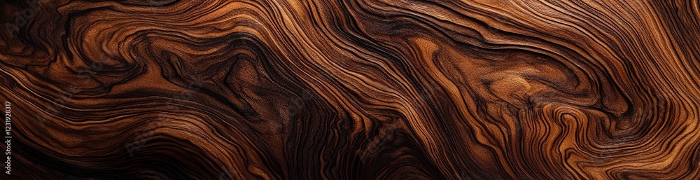 Dark Wood Texture Background Rich Brown Swirled Grain Pattern Dark Wood Texture Background Rich Brown Swirled Grain Pattern