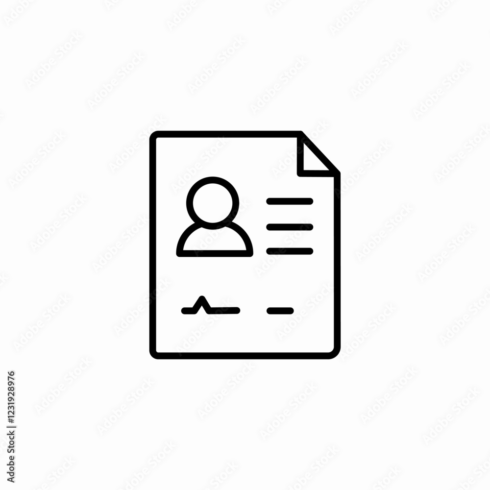 signed document icon sign vector signed document icon sign vector