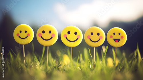 happy and positive people in a positive surrounding


