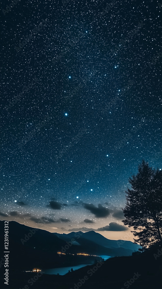 Fototapeta premium Starry sky