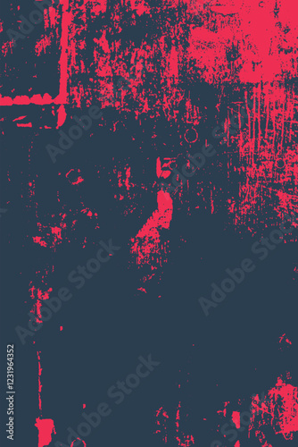 Rough Concrete Wall Textures Vector Illustration.