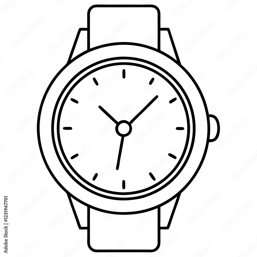 Minimalist Watch Face Vectors Minimalist Watch Face Vectors