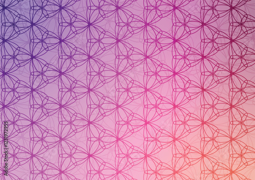 Triangles pattern gradient purple art background
