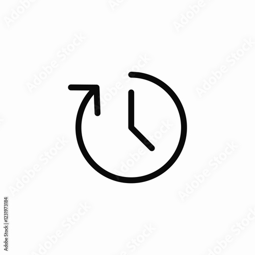 time running icon sign vector