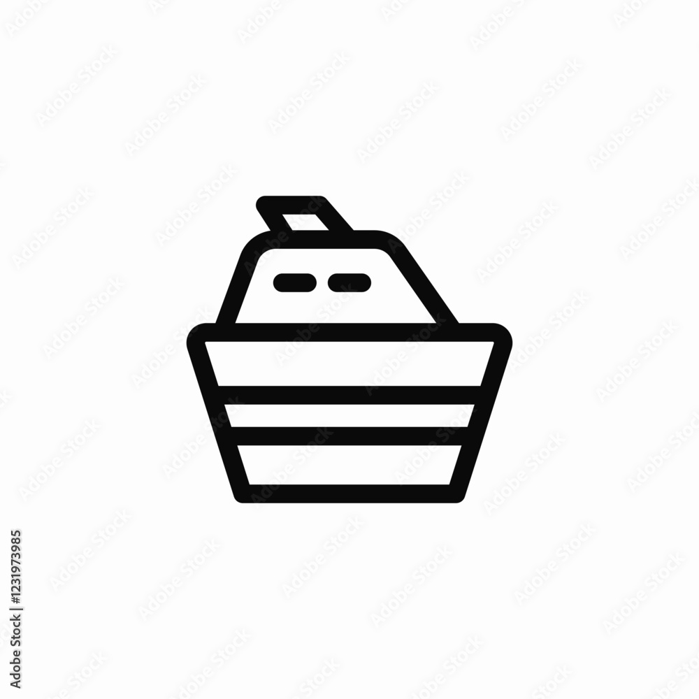 yacht boat icon sign vector yacht boat icon sign vector