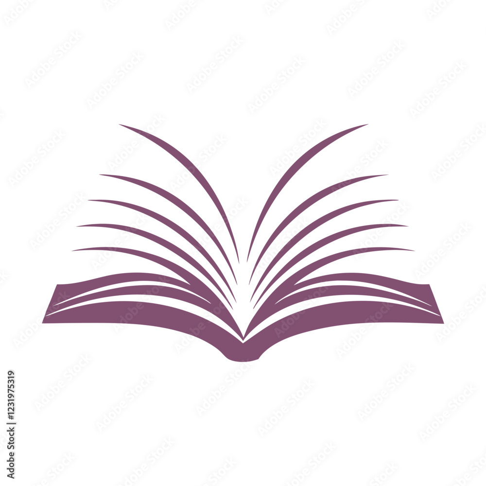 an abstract book with layered pages an abstract book with layered pages