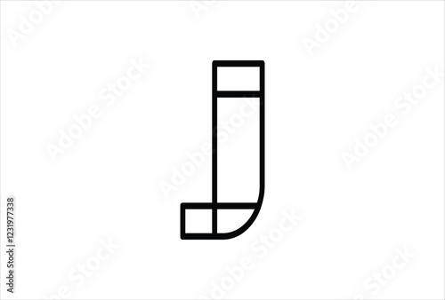 Elegant Letter J logo Vector Template Initial Letter J Logo Design. Creative And Modern J logo