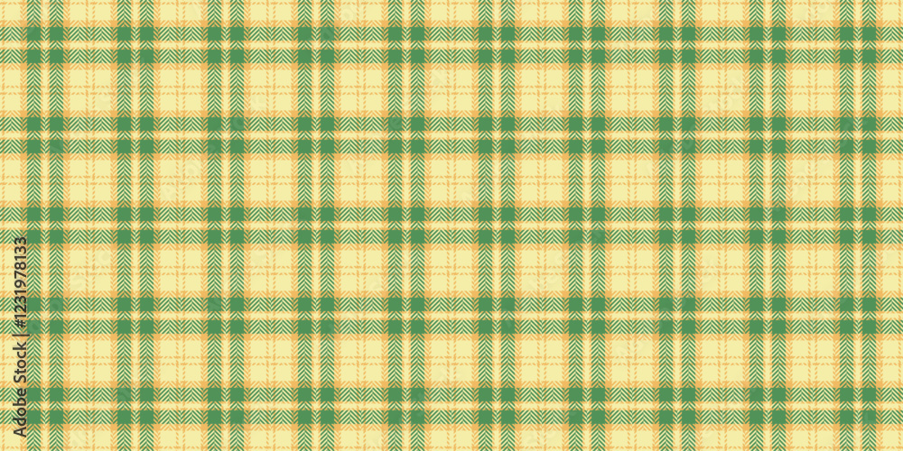 Show fabric background textile, trend pattern texture vector. Luxurious plaid check tartan seamless in yellow and amber colors. Show fabric background textile, trend pattern texture vector. Luxurious plaid check tartan seamless in yellow and amber colors.