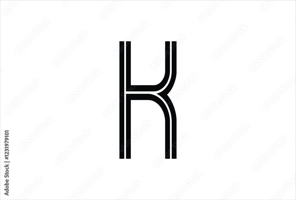 Elegant Letter K logo Vector Template Initial Letter K Logo Design. Creative And Modern K logo Elegant Letter K logo Vector Template Initial Letter K Logo Design. Creative And Modern K logo