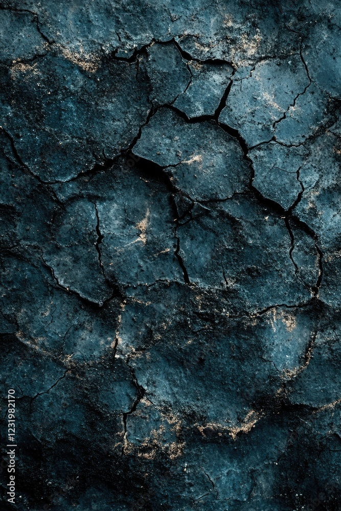 Rock Cracked Surface Close Up Rock Cracked Surface Close Up