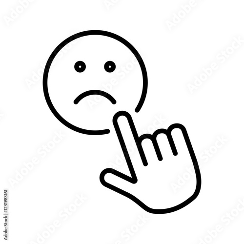Dislike Vector Icon