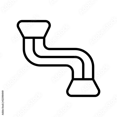 Resistance Band Vector Icon