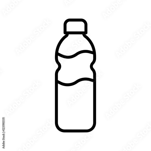 Water Bottle Vector Icon