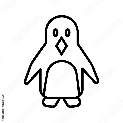 Penguin Vector Icon