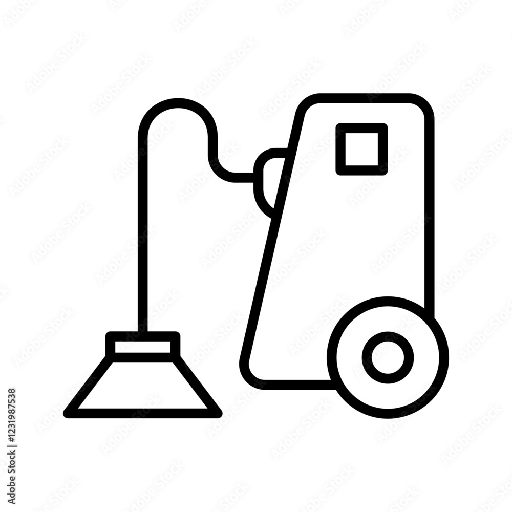 Carpet Cleaner Vector Icon Carpet Cleaner Vector Icon