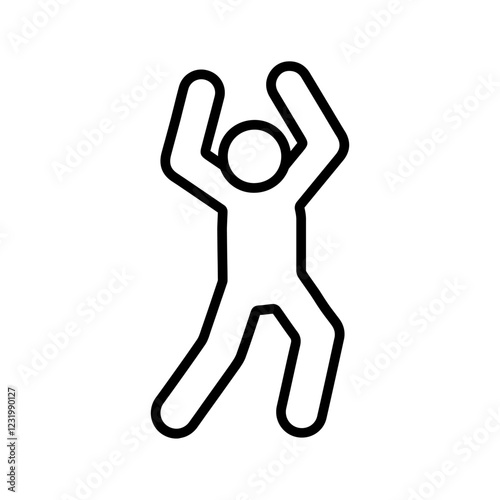 Aerobics Vector Icon