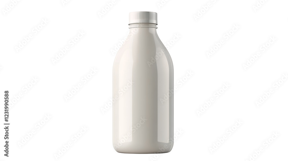 A big bottle of milk isolated on a transparent background A big bottle of milk isolated on a transparent background