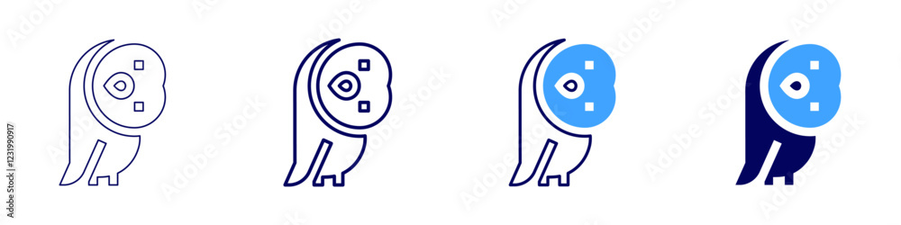 Bird hotspots icon in 4 different styles. Thin Line, Line, Bold, and Bold Line. Duotone style. Editable stroke Bird hotspots icon in 4 different styles. Thin Line, Line, Bold, and Bold Line. Duotone style. Editable stroke