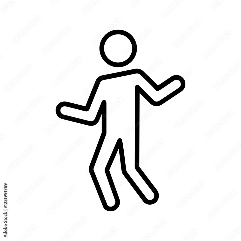 Zumba Vector Icon Zumba Vector Icon