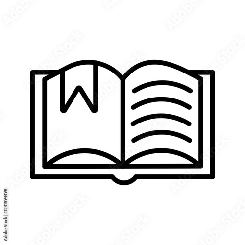Teacher Book Vector Icon