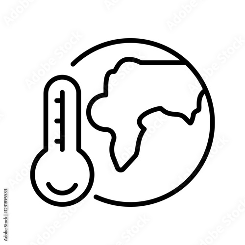 Climate Change Vector Icon