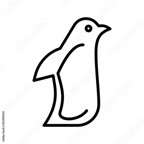 Penguin Vector Icon