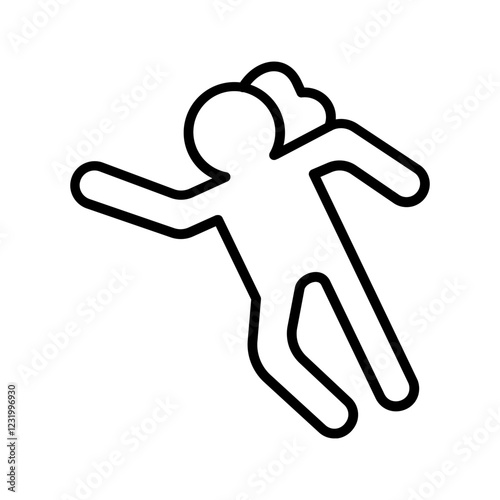 War Victim Vector Icon