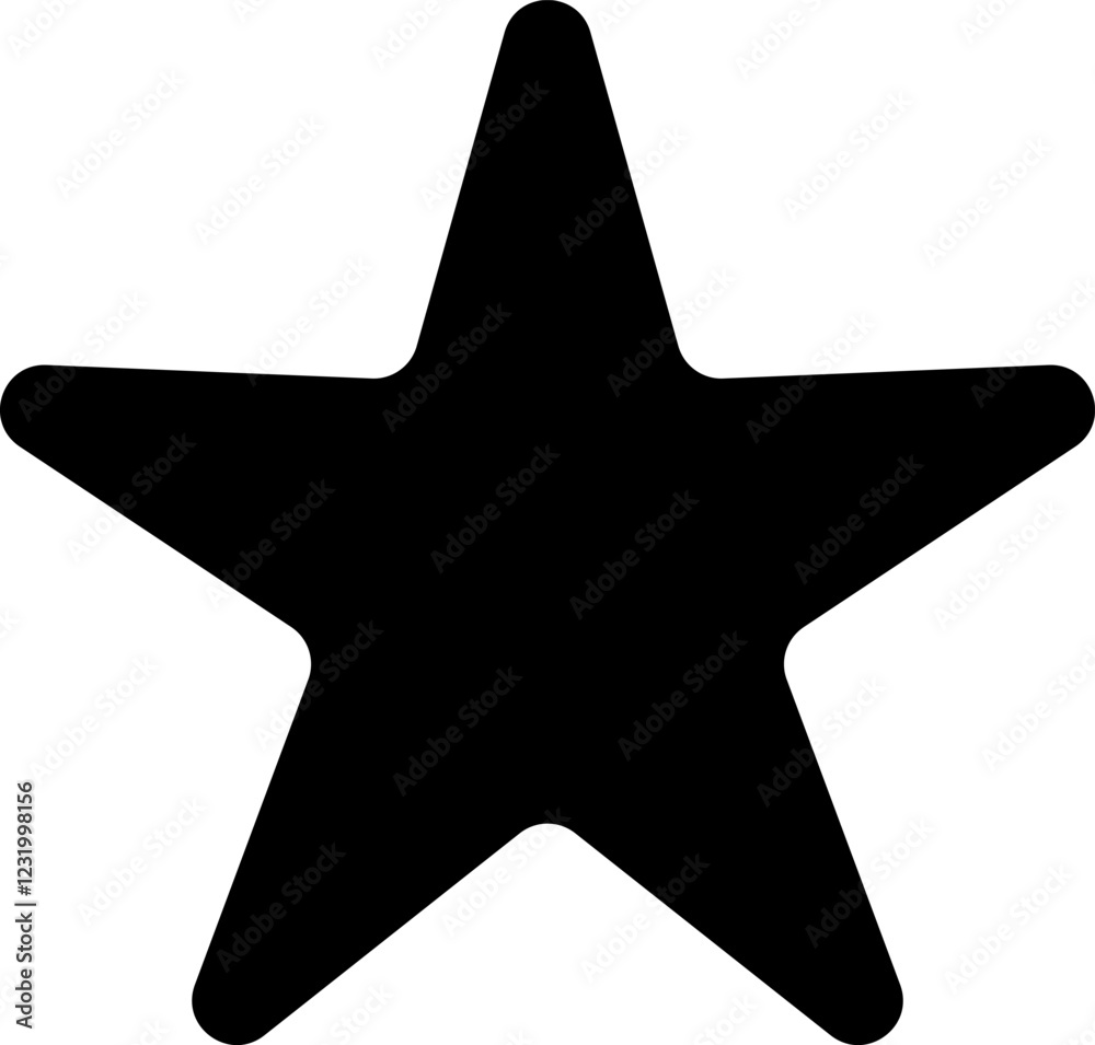 Star shape icon Star shape icon