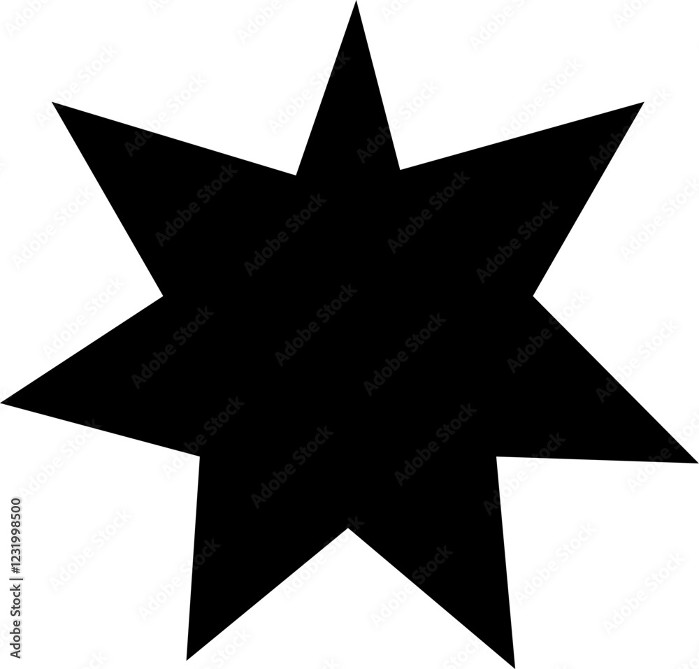 Star shape icon Star shape icon