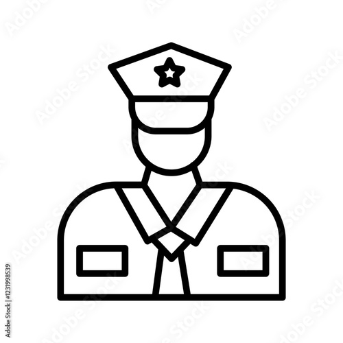 Security Forces Vector Icon
