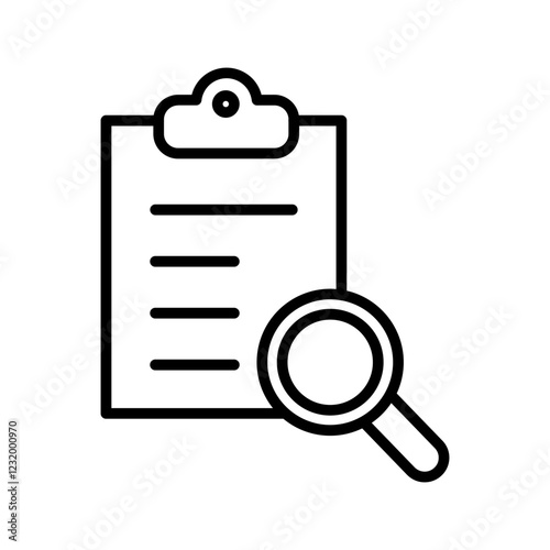 Criminal Investigation Vector Icon