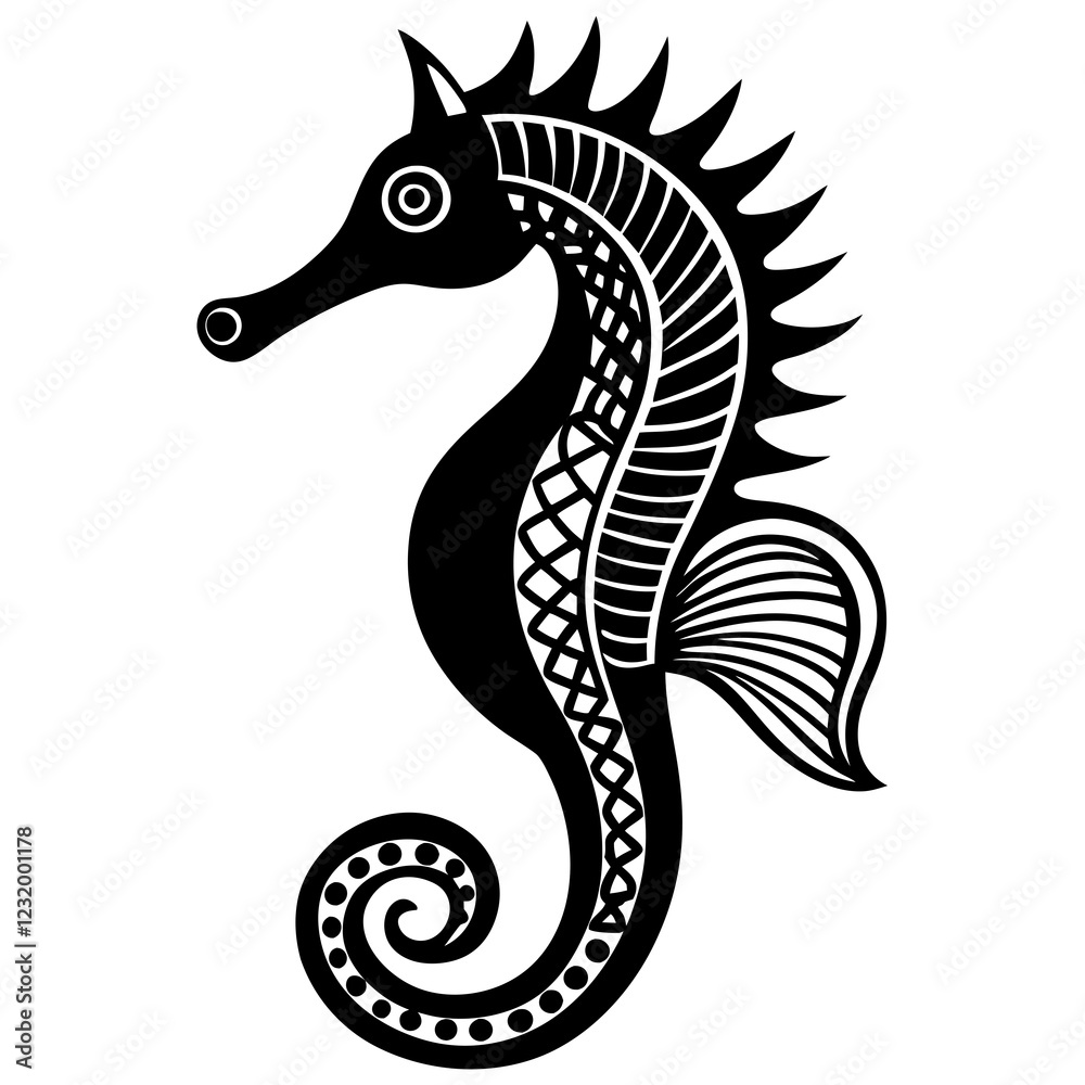 Fototapeta premium black dragon tattoo