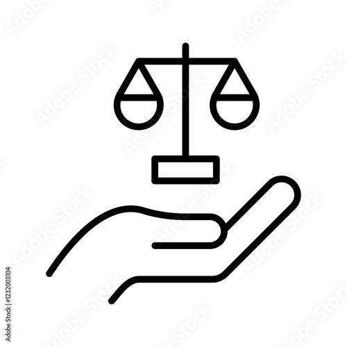 Legal Advice Vector Icon