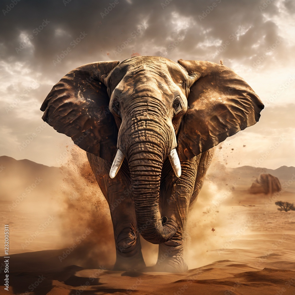 Fototapeta premium Elephant, Elephant Eye, Elephant Lovers, Animal Art, Elephant images Elephant Beauty,