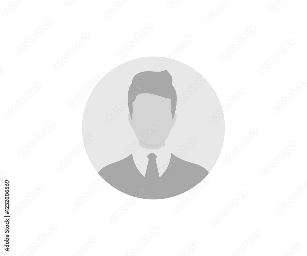 Abstract male avatar icon in business suit. User member, People icon in flat style. Circle button with avatar photo silhouette vector design and illustration.
Abstract male avatar icon in business suit. User member, People icon in flat style. Circle button with avatar photo silhouette vector design and illustration.