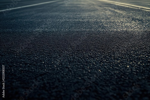 Wallpaper Mural dark textured asphalt surface with intricate granular patterns, deep charcoal tones and subtle variations in texture, dramatic overhead lighting Torontodigital.ca